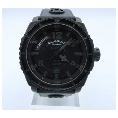 Front view of Armand Nicolet S05 Men's Automatic Watch T610AQN-NR-G9610-PO