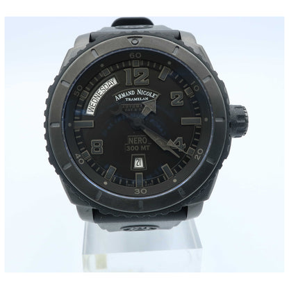 Front view of Armand Nicolet S05 Men's Automatic Watch T610AQN-NR-G9610-SD
