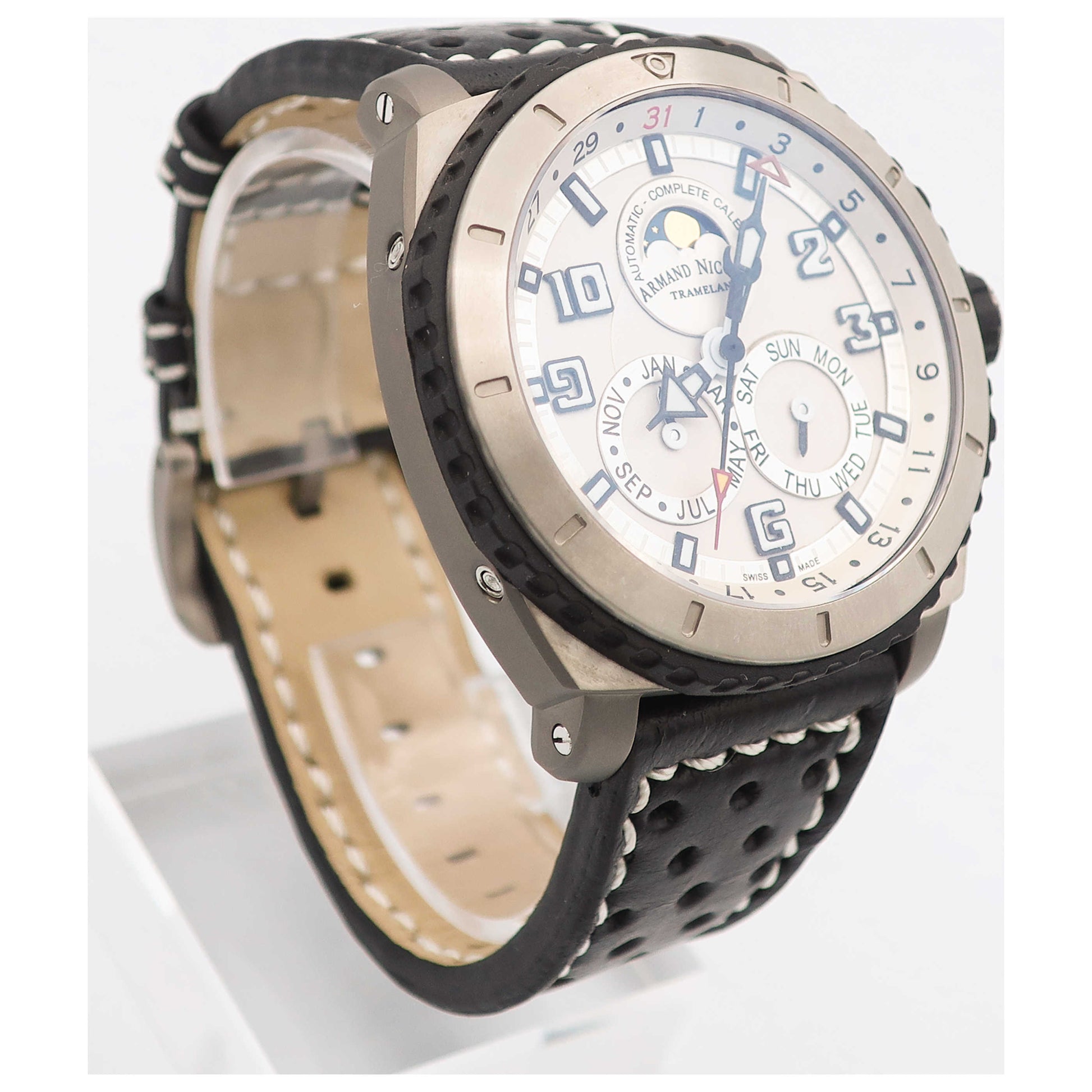 Armand Nicolet S05 Men's Automatic Watch T612A-AG-P160NR4-SDV - Image #3