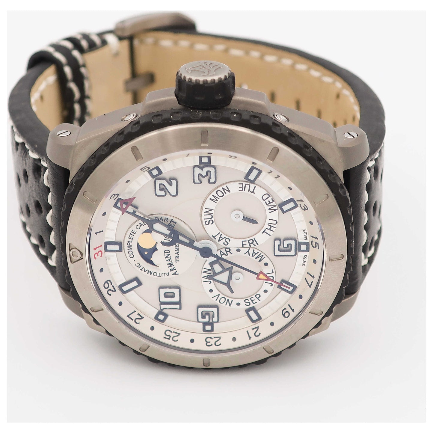Armand Nicolet S05 Men's Automatic Watch T612A-AG-P160NR4-SDV - Image #8