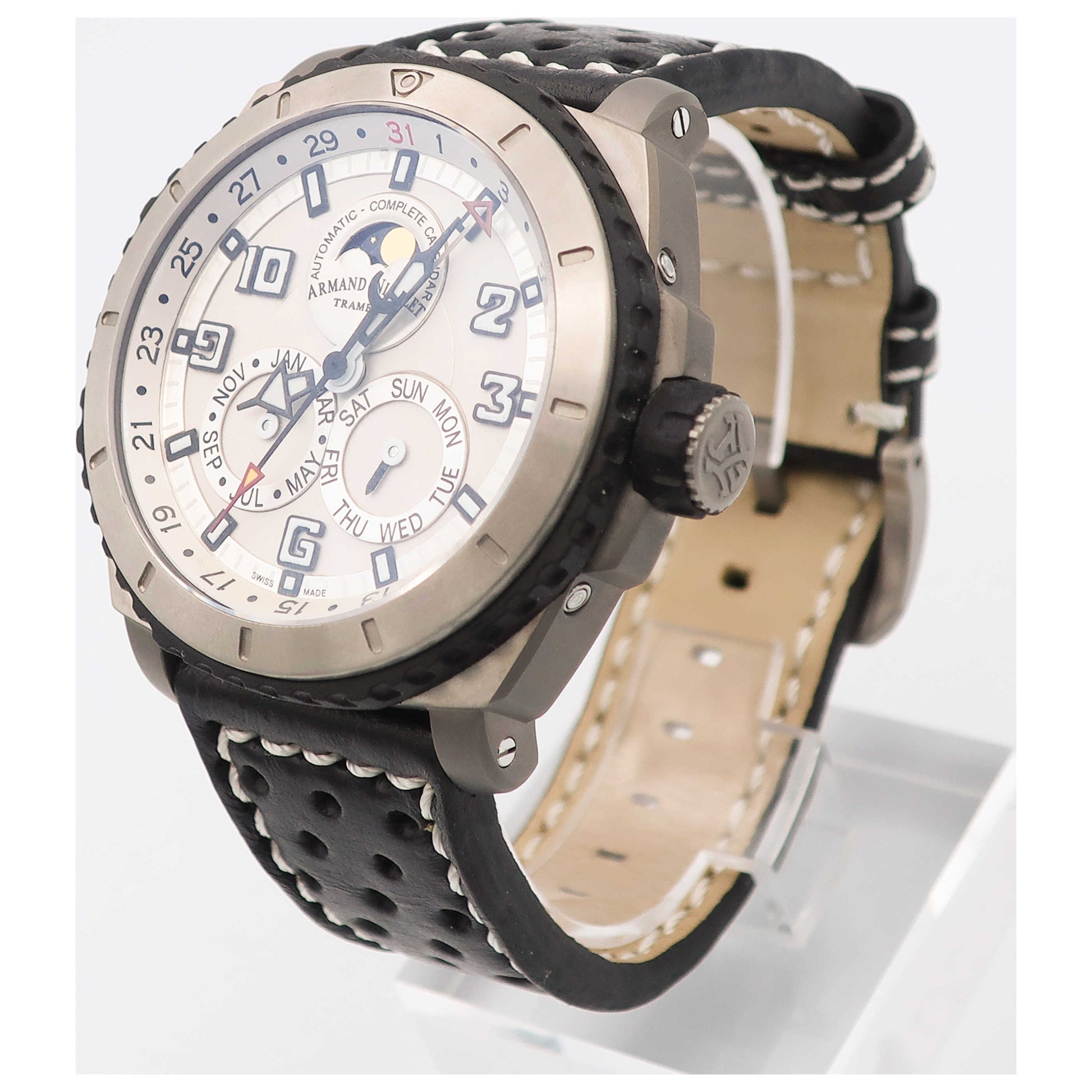 Armand Nicolet S05 Men's Automatic Watch T612A-AG-P160NR4-SDV - Image #4