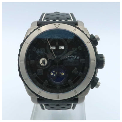 Front view of Armand Nicolet S05 Men's Automatic Watch T614A-NN-P160NR4-SDV