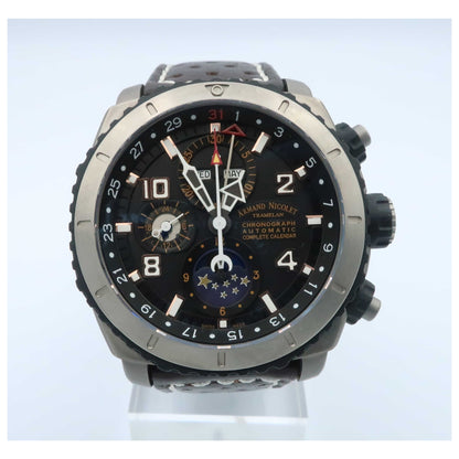 Front view of Armand Nicolet S05 Men's Automatic Watch T614A-NS-P160TM4-SDV