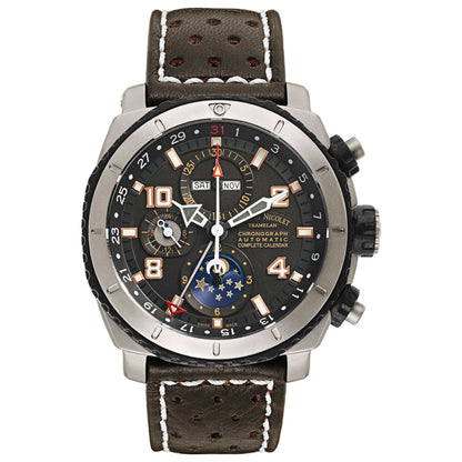 Front view of Armand Nicolet S05 Men's Automatic Watch T614A-NS-P160TM4