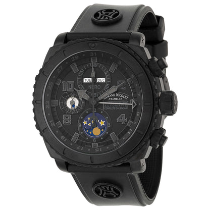 Front view of Armand Nicolet S05 Men's Automatic Watch T614AQN-NR-G9610