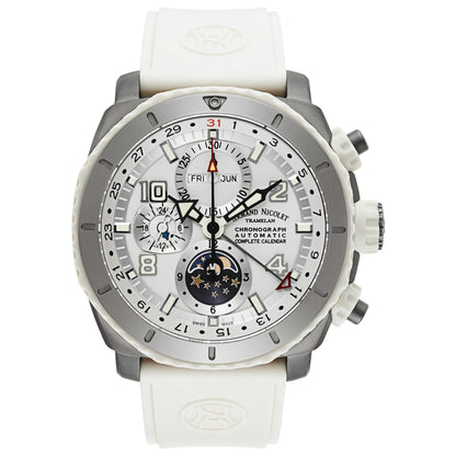 Front view of Armand Nicolet S05 Men's Automatic Watch T614B-AK-G9610