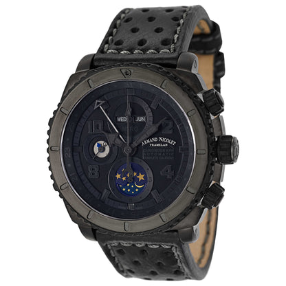 Front view of Armand Nicolet S05 Men's Automatic Watch T618N-NR-P160NG4