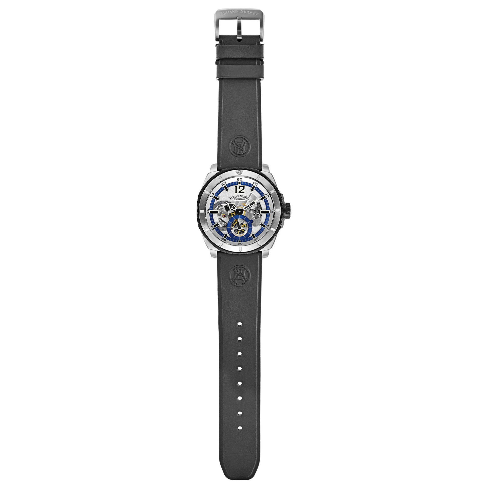Armand Nicolet L09 Men's Manual-Wind Watch T619A-AG-G9610 - Image #8