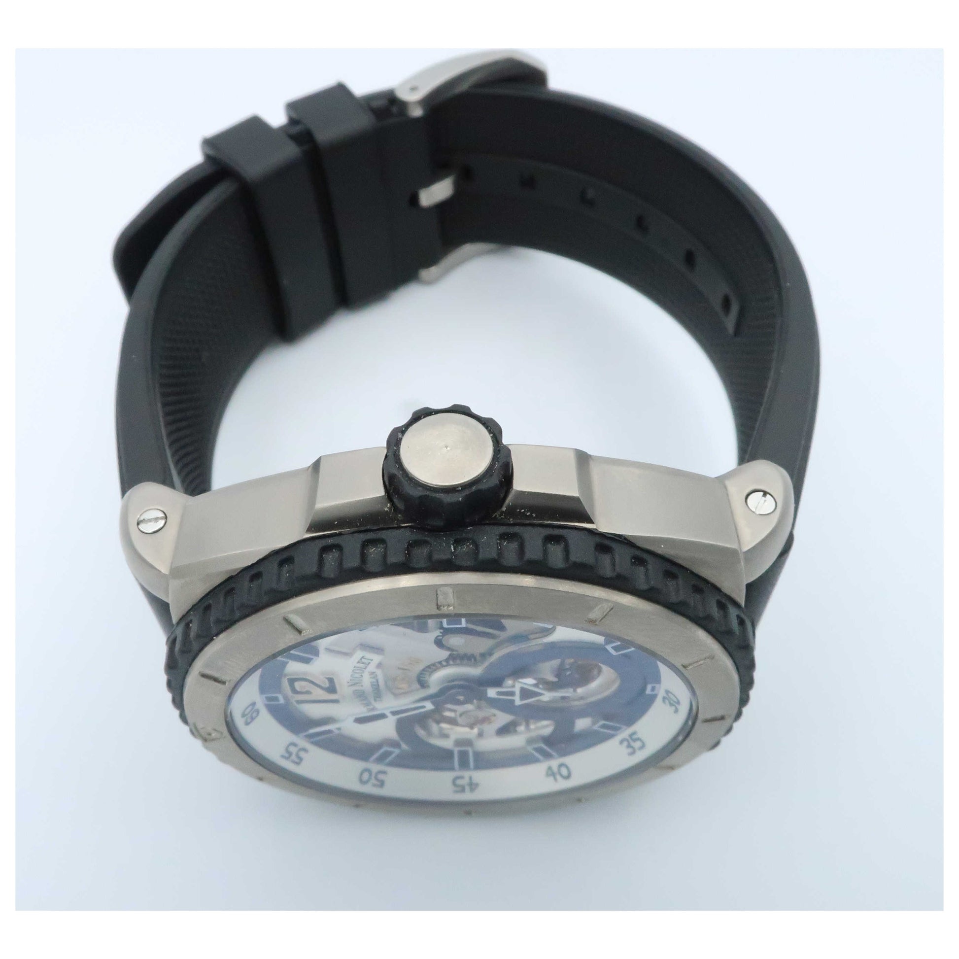 Armand Nicolet L09 Men's Manual-Wind Watch T619AGN-AG-G9610-SDV - Image #8
