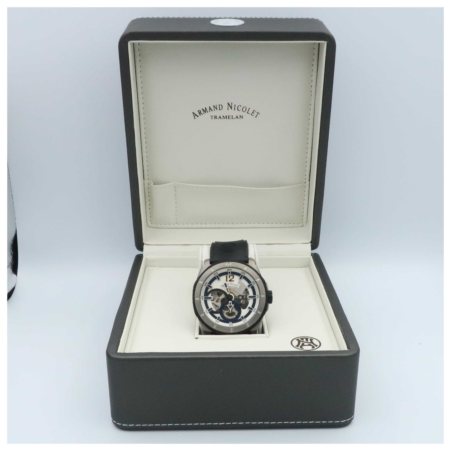 Armand Nicolet L09 Men's Manual-Wind Watch T619AGN-AG-G9610-SDV - Image #6