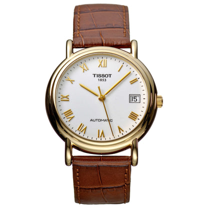 Front view of Tissot T-Gold Carson Men's Watch T71344413