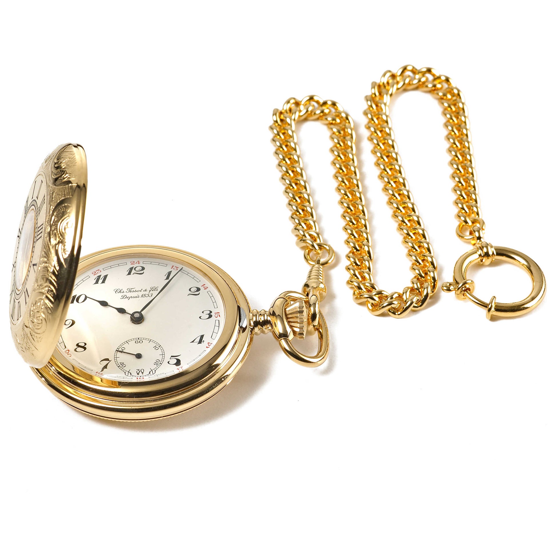 Tissot Men's Pocket Watch T83845082 –