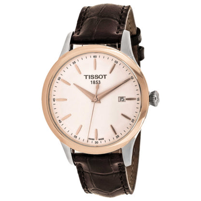 Front view of Tissot Classic Men's Quartz Watch T9124104601100