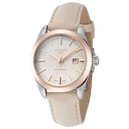 Front view of Tissot T-My Women's Automatic Watch T9300074626100