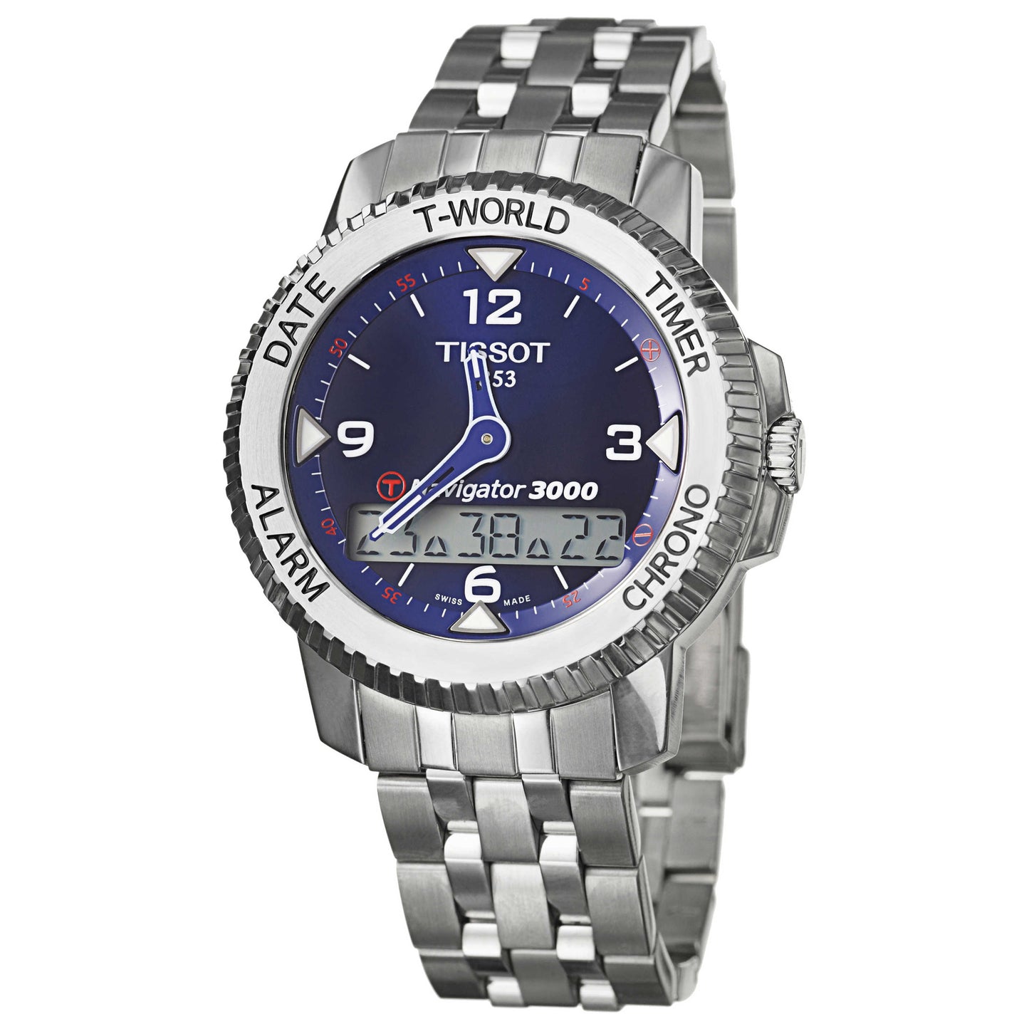 Front view of Tissot T-Navigator Men's Watch T96148842