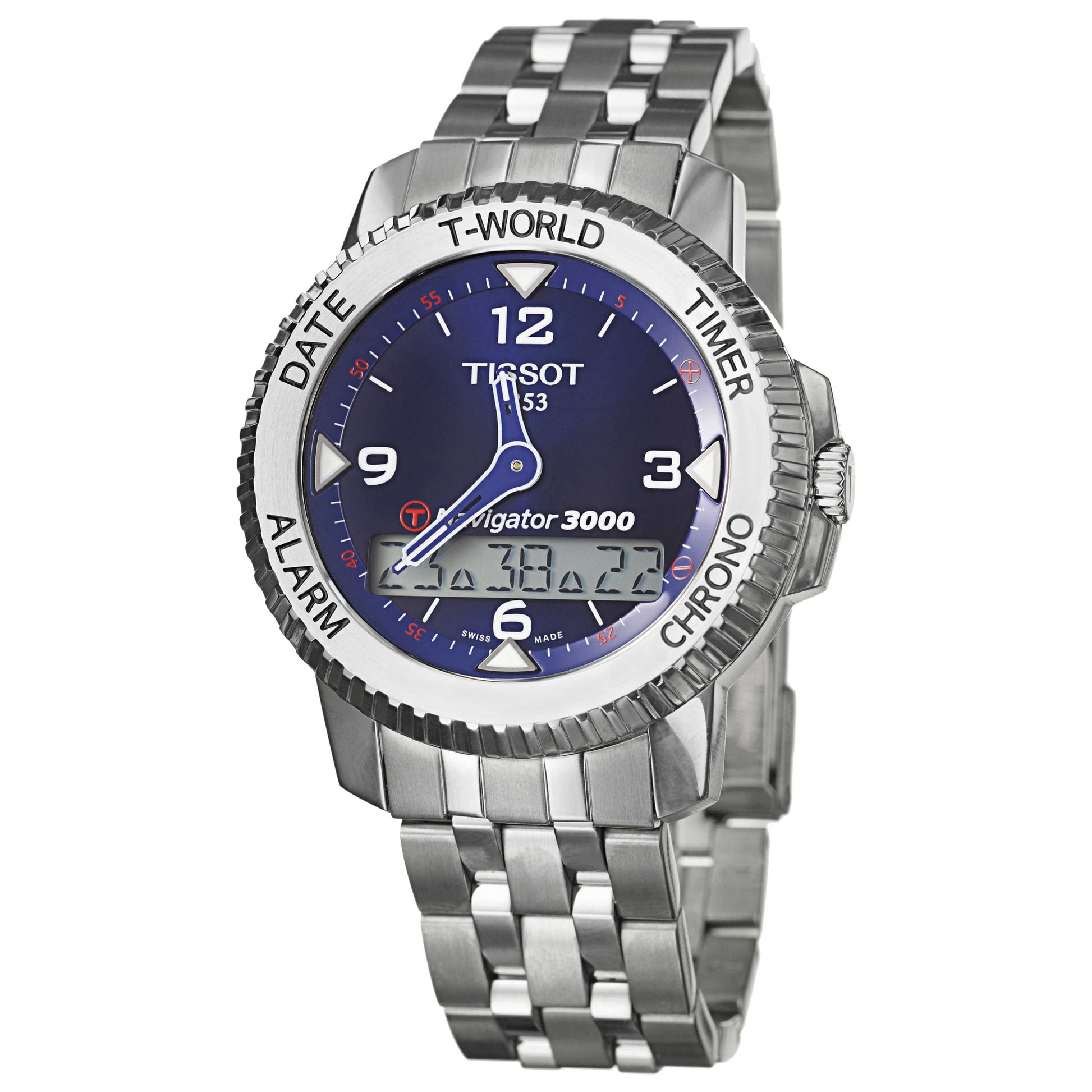 Front view of Tissot T-Navigator Men's Watch T96148842