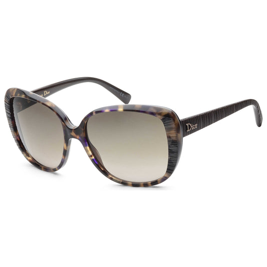 Front view of Christian Dior Tafetta Women's Sunglasses TAFFE2S-2FW-HA