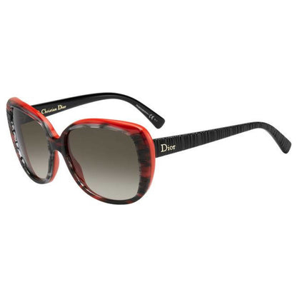 Front view of Christian Dior Tafetta Women's Sunglasses TAFFE2S-3RC-HA