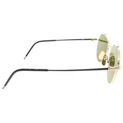Thom Browne Fashion Unisex Sunglasses TB-105-A-BLK-GLD-55 - Image #4