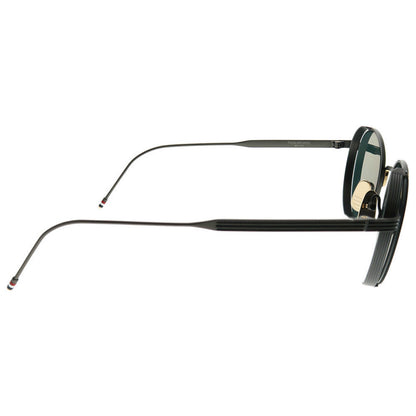 Thom Browne Fashion Unisex Sunglasses TB-106-D-GLD-BLK-50 - Image #4