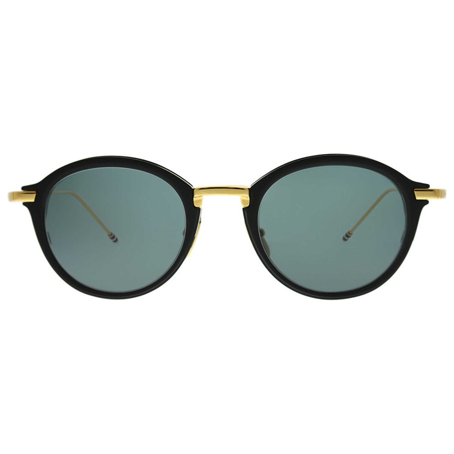 Thom Browne Fashion Unisex Sunglasses TB-110-A-T-BLK-GLD-48 - Image #2