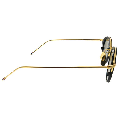 Thom Browne Fashion Unisex Sunglasses TB-110-A-T-BLK-GLD-48 - Image #4