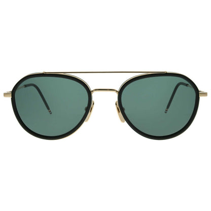 Thom Browne Fashion Unisex Sunglasses TB-801-A-GLD-BLK-51 - Image #2