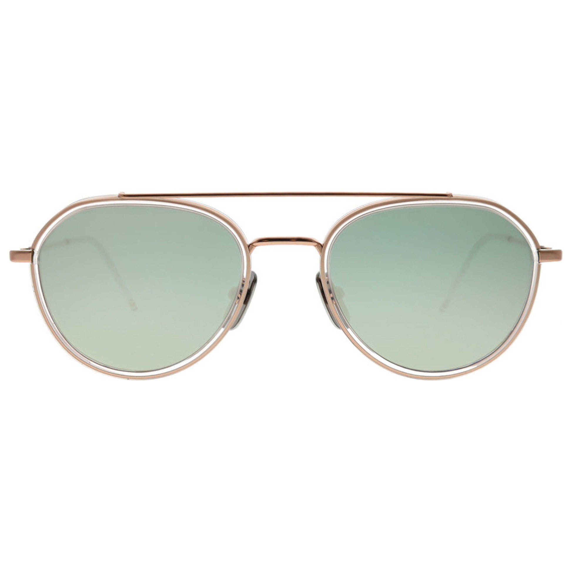 Thom Browne Fashion Unisex Sunglasses TB-801-G-RGD-CLR-51 - Image #2