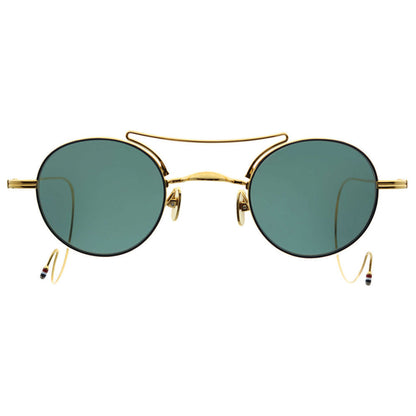 Thom Browne Fashion Unisex Sunglasses TB-902-B-NVY-GLD-40 - Image #4