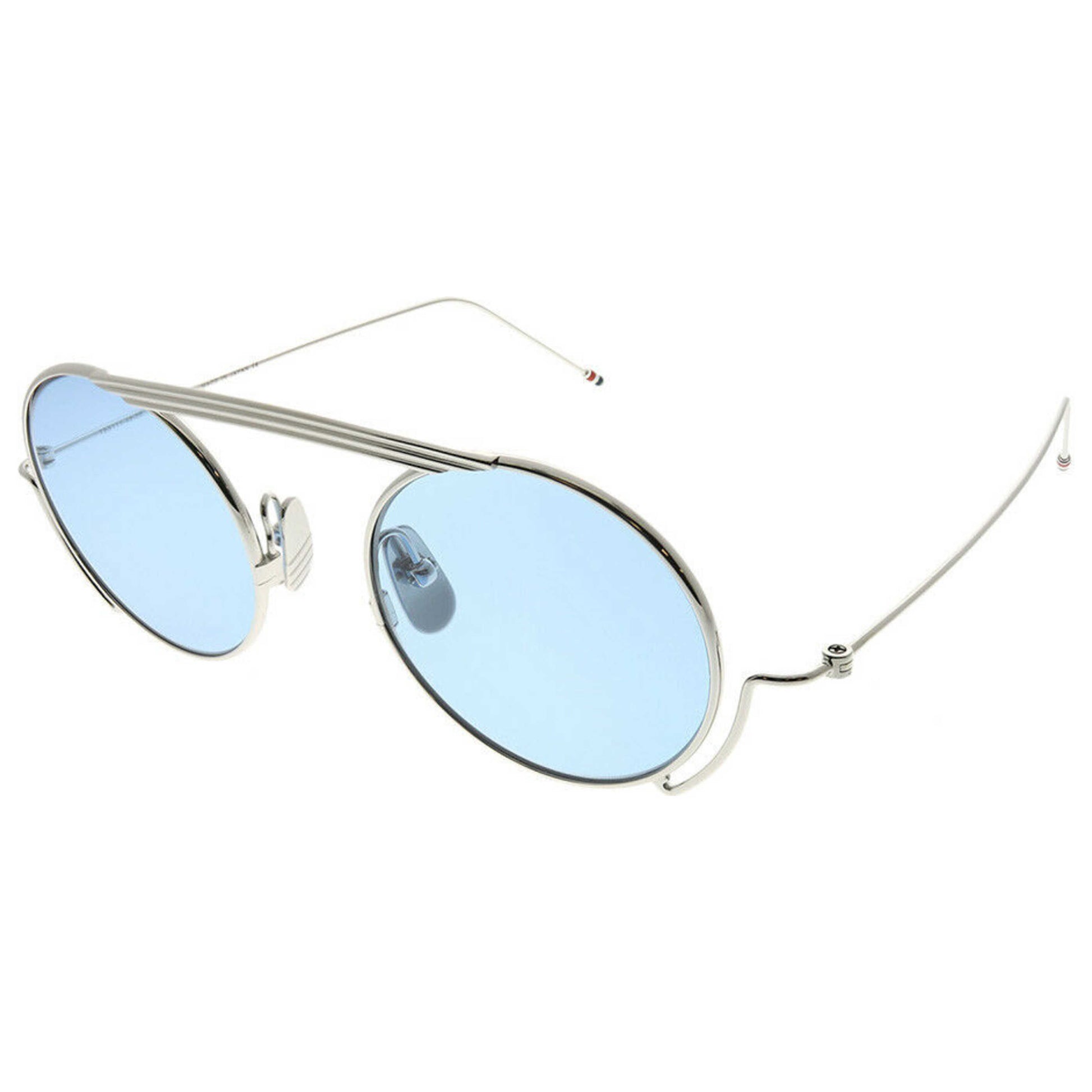 Front view of Thom Browne Fashion Unisex Sunglasses TB-TBS111-48-02