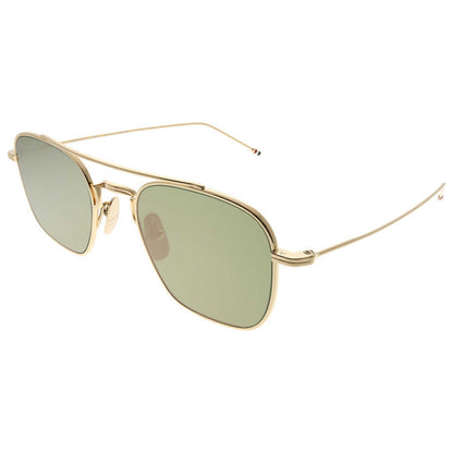 Front view of Thom Browne Fashion Unisex Sunglasses TB-TBS907-50-01