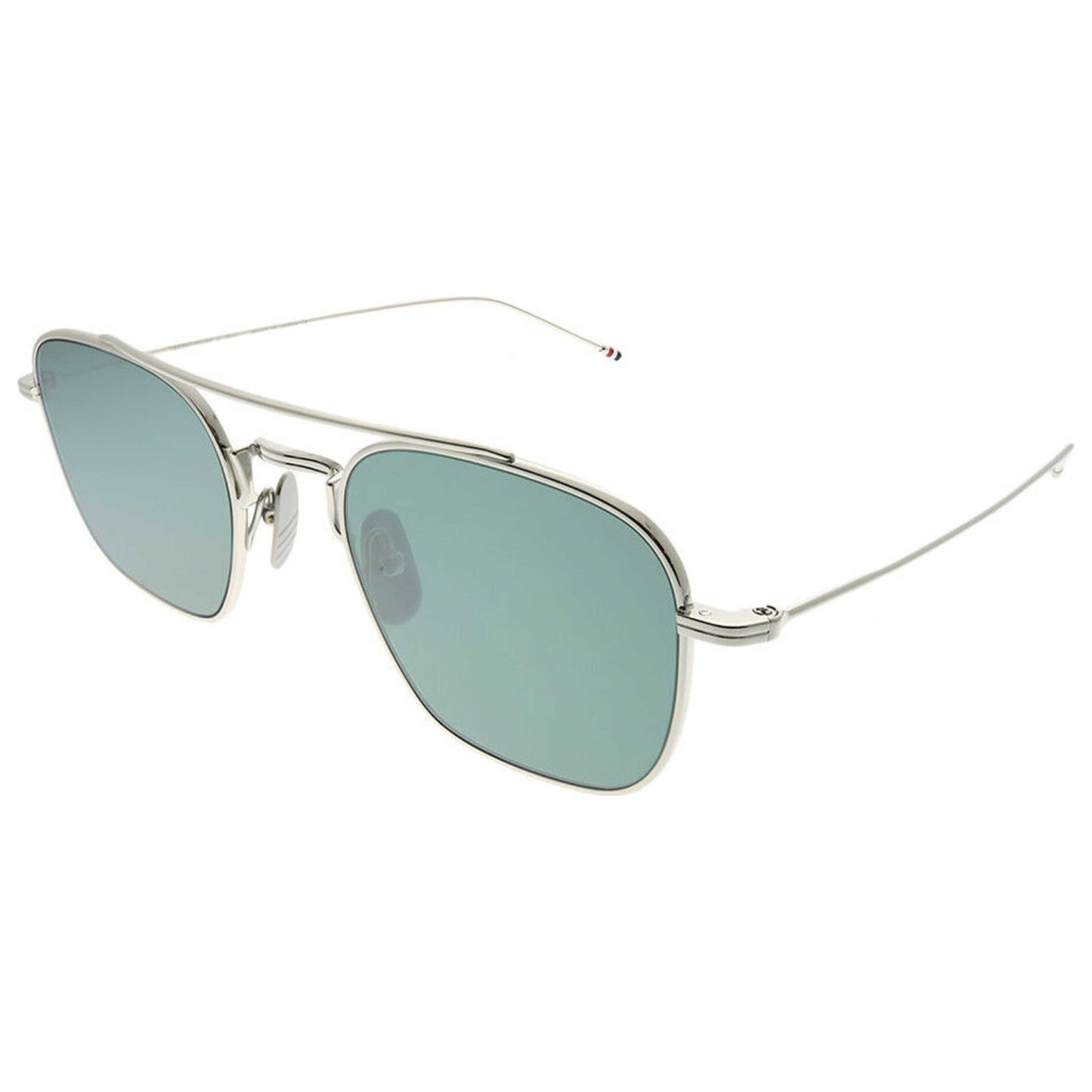 Front view of Thom Browne Fashion Unisex Sunglasses TB-TBS907-50-02