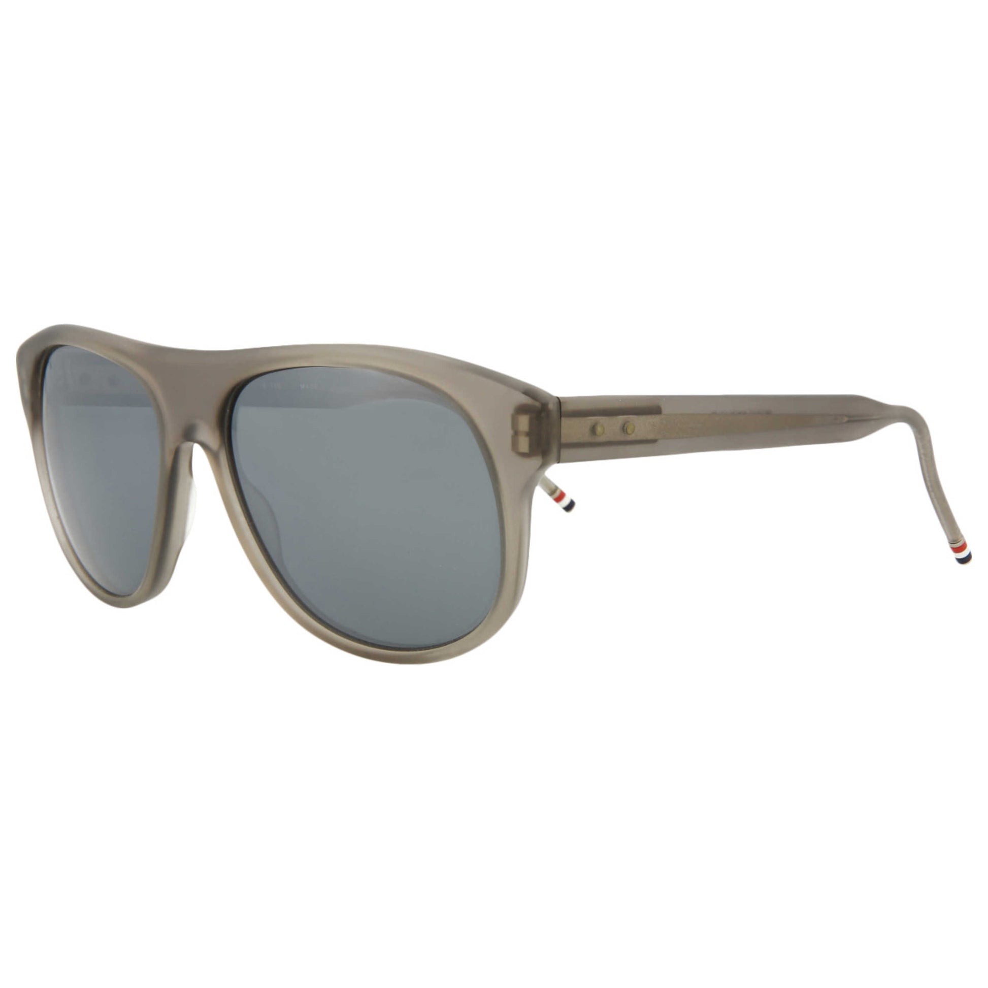 Front view of Thom Browne Fashion Unisex Sunglasses TB008-CT-055