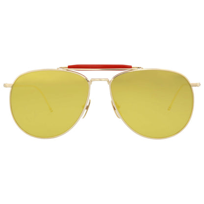 Thom Browne Novelty Unisex Sunglasses TB015LTD-GLD-62 - Image #2