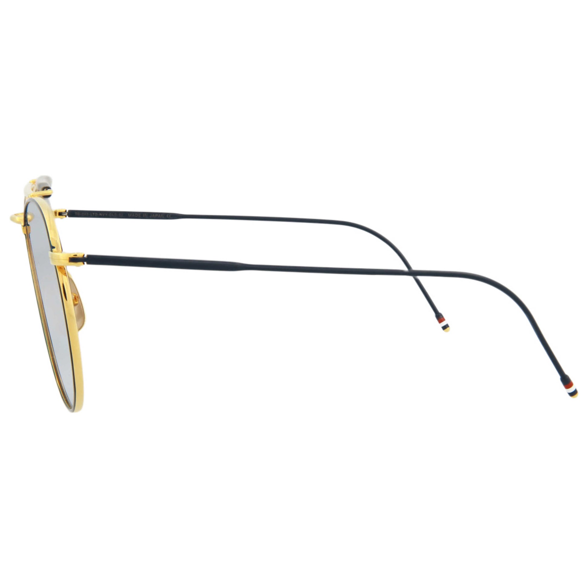 Thom Browne Novelty Unisex Sunglasses TB015LTD-NVYGLD-62 - Image #3