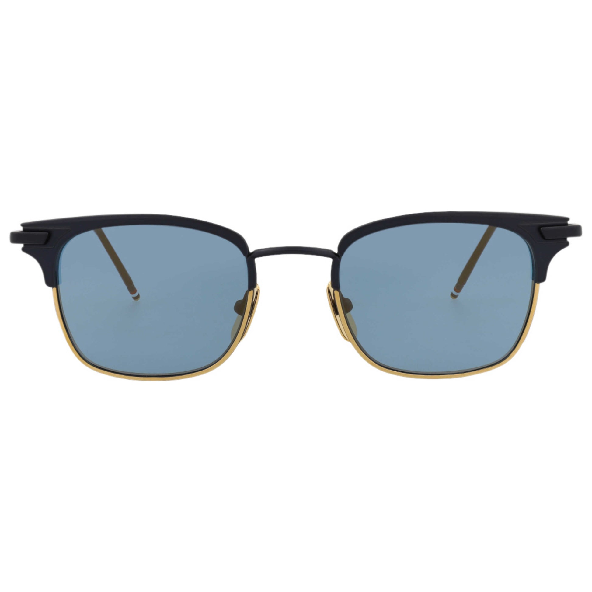 Thom Browne Novelty Unisex Sunglasses TB102-CTNVYGLD-49 - Image #2