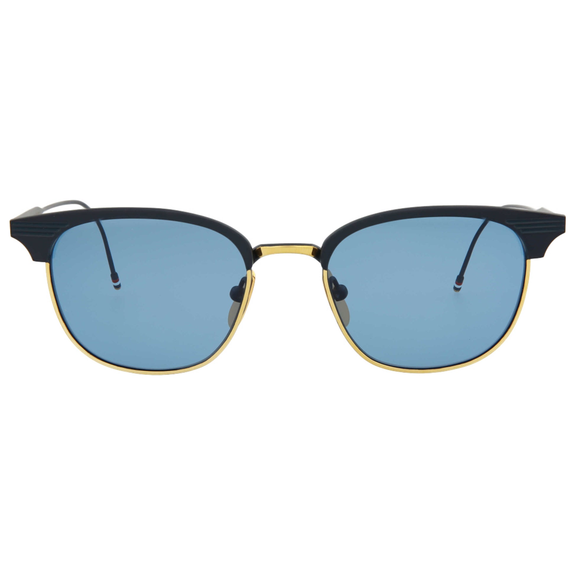 Thom Browne Novelty Unisex Sunglasses TB104-CTNVYGLD-051 - Image #2