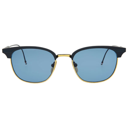 Thom Browne Novelty Unisex Sunglasses TB104-CTNVYGLD-051 - Image #2