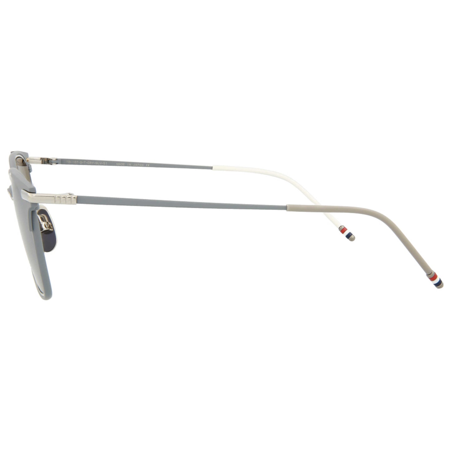 Thom Browne Novelty Unisex Sunglasses TB107-BTGRYSLV-051 - Image #4