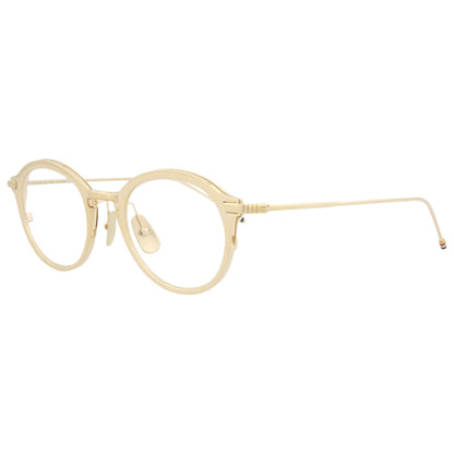 Front view of Thom Browne Novelty Unisex Opticals TB110-CGLD-048