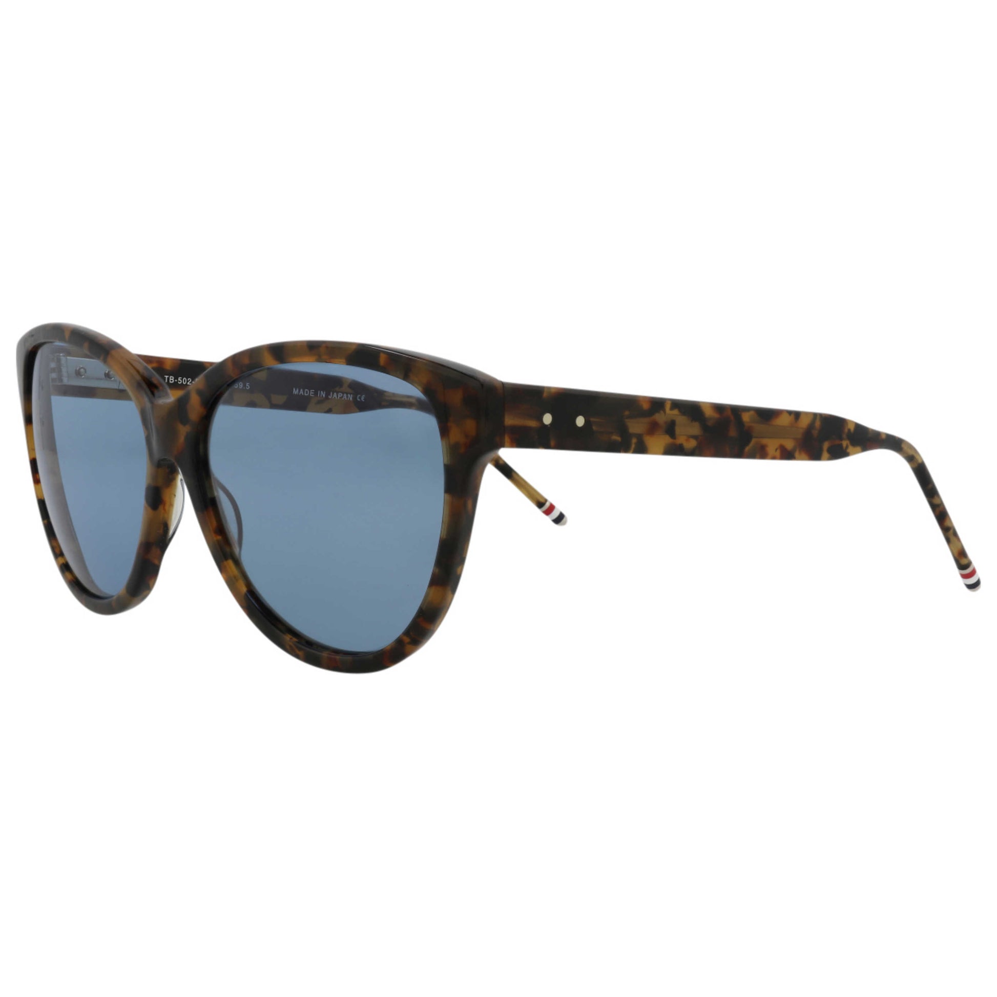 Front view of Thom Browne Fashion Unisex Sunglasses TB502-BTTKT-60