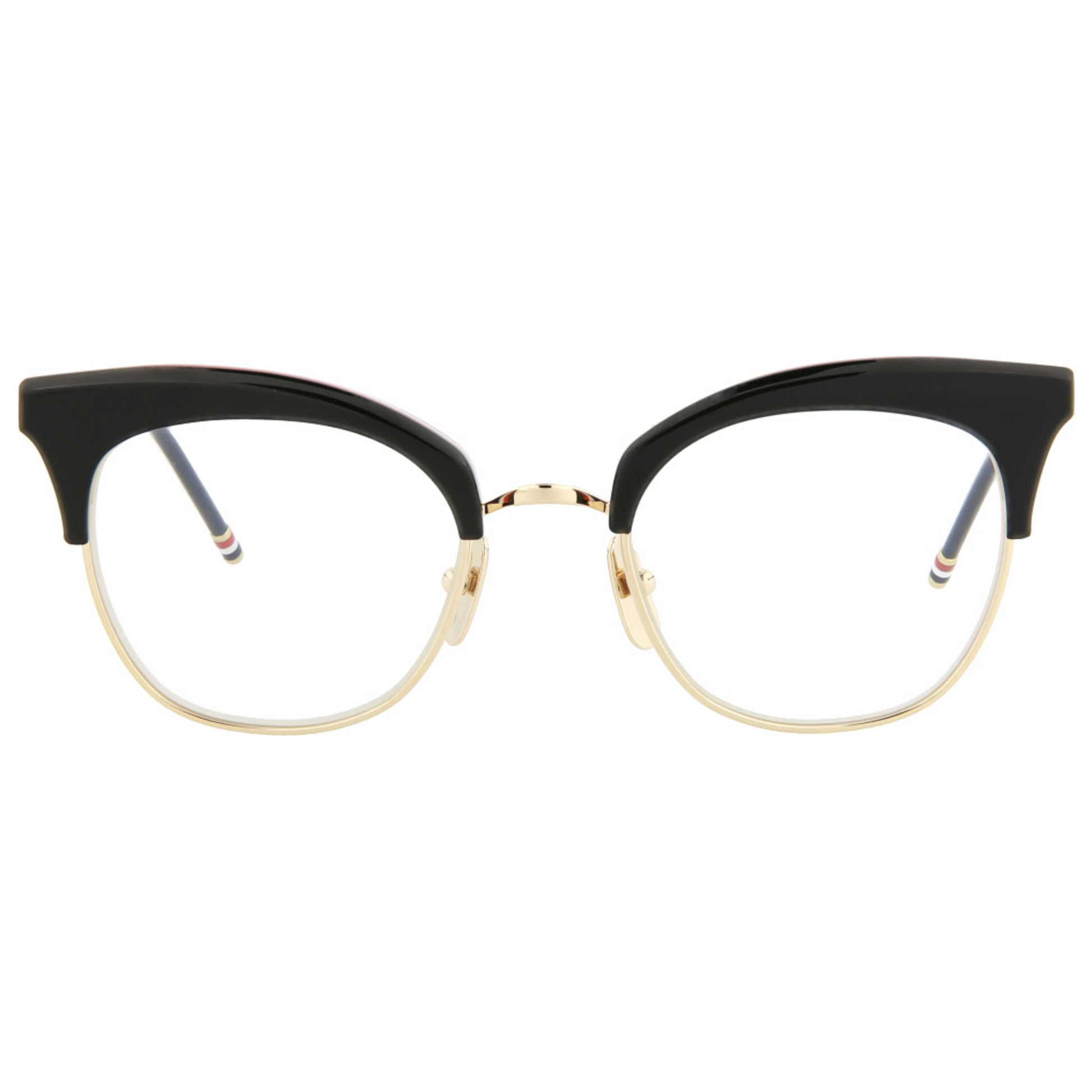 Thom Browne Novelty Women's Opticals TB507-ABLKGLD-51 - Image #5
