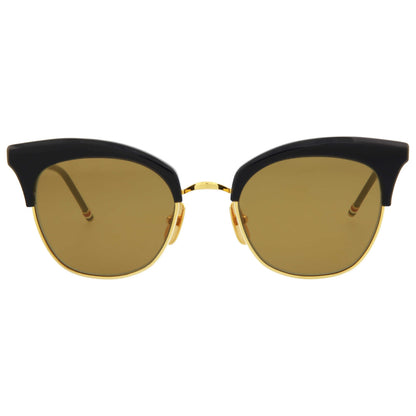 Thom Browne Novelty Women's Sunglasses TB507-CTNVYGLD-51 - Image #5