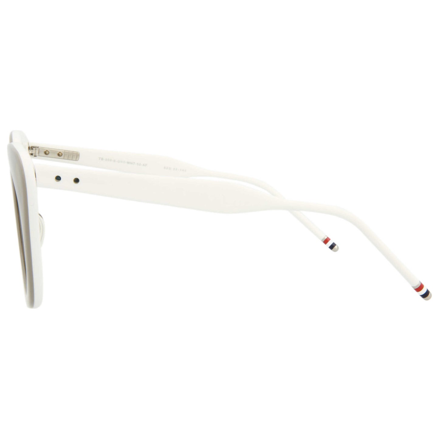 Thom Browne Novelty Women's Sunglasses TB508-BGRYWHT52AF - Image #3