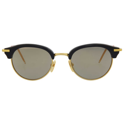 Thom Browne Novelty Unisex Sunglasses TB706-BTNVYGLD-50 - Image #2