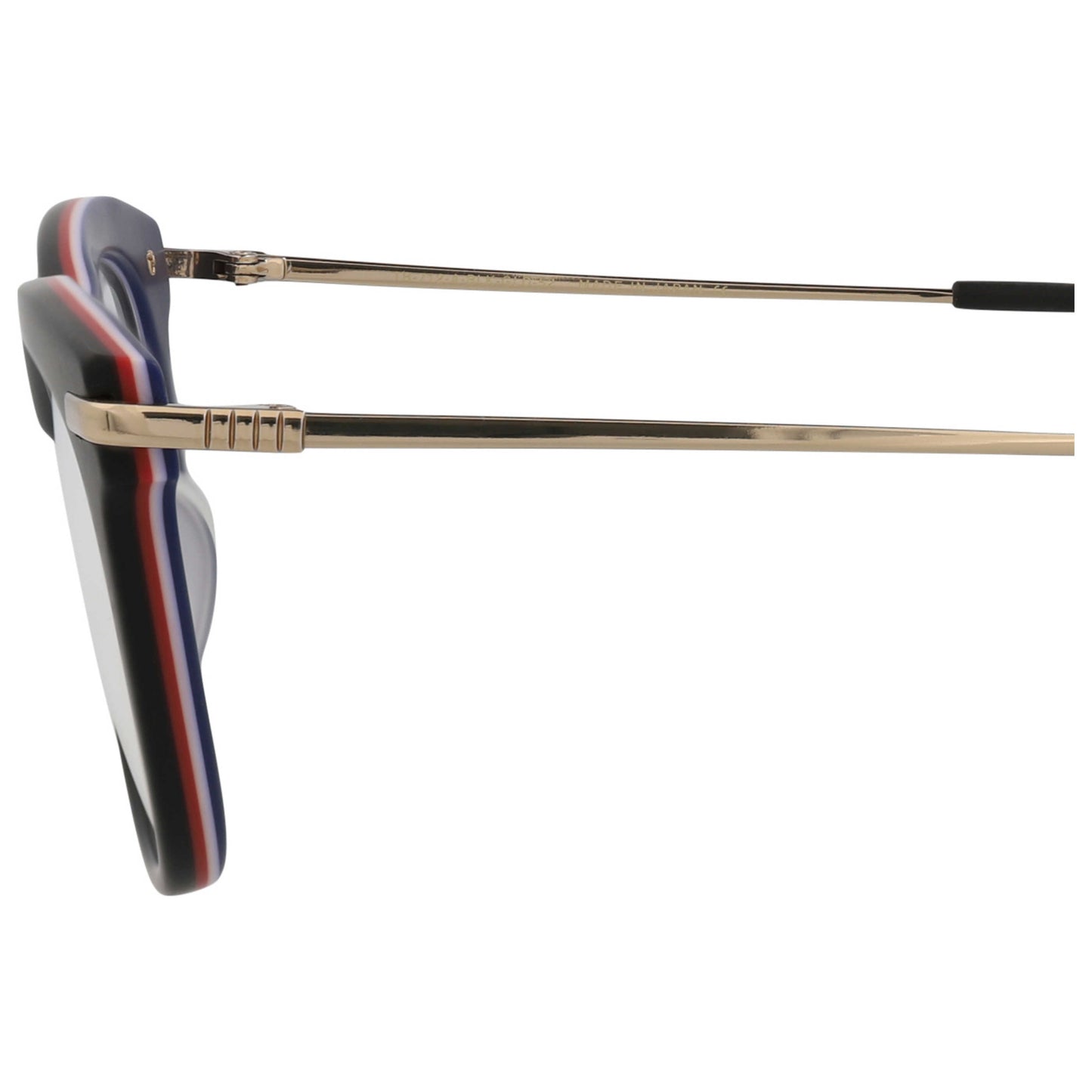Thom Browne Novelty Unisex Opticals TB712-ABLKGLD-52AF - Image #3