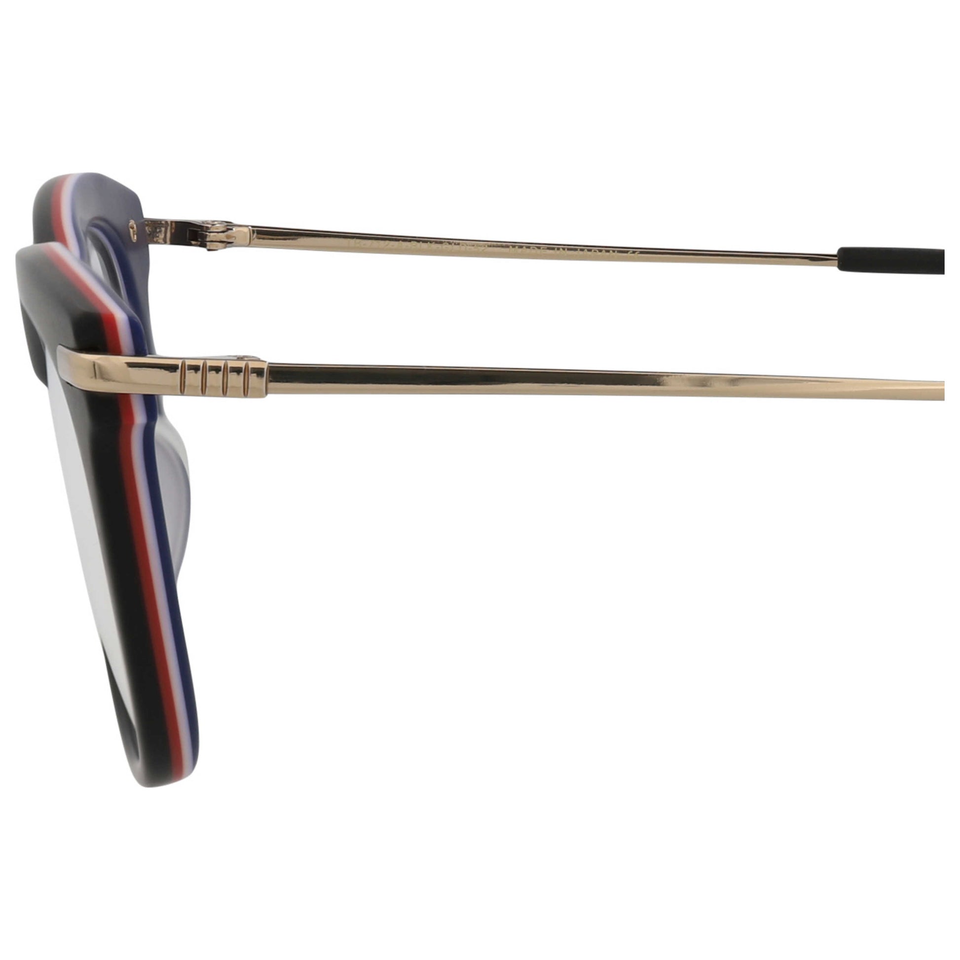 Thom Browne Novelty Unisex Opticals TB712-ABLKGLD-52AF - Image #3