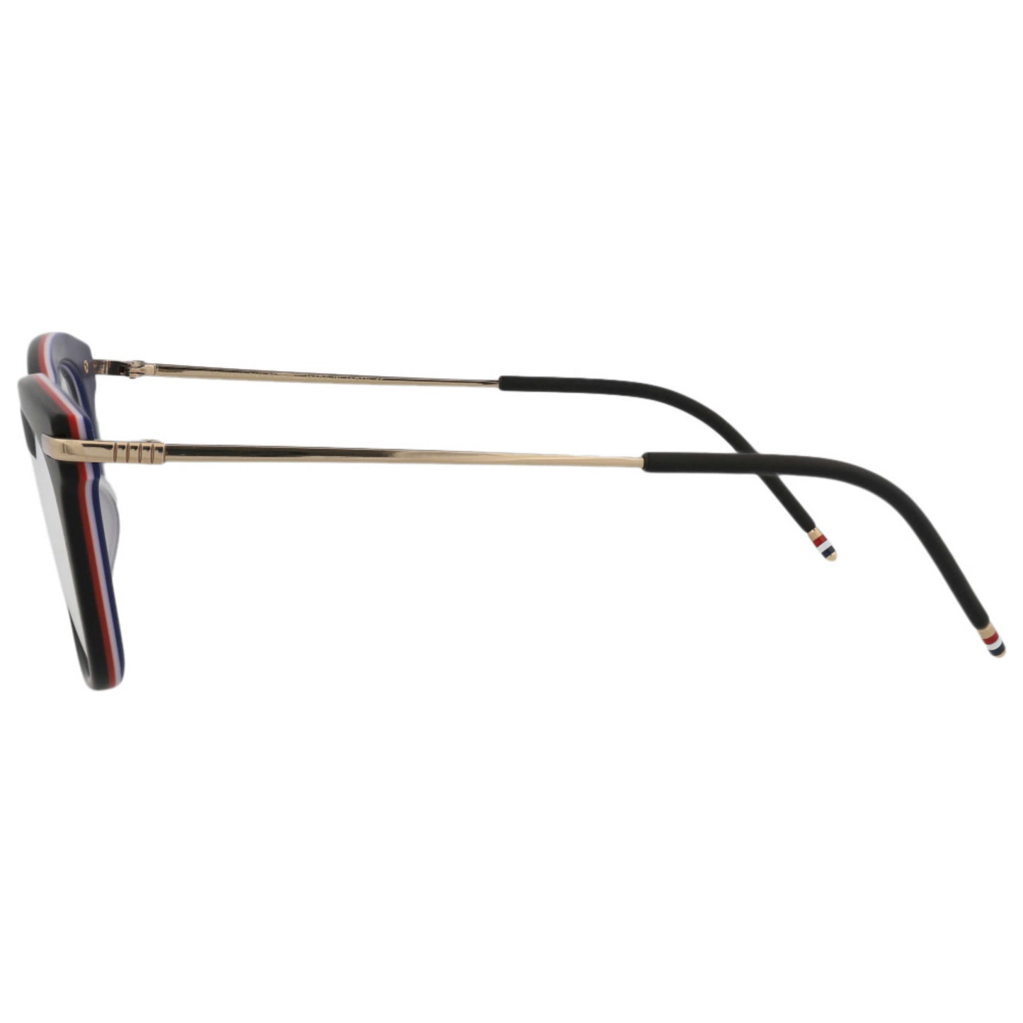 Thom Browne Novelty Unisex Opticals TB712-ABLKGLD-52AF - Image #4