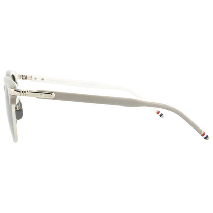 Thom Browne Novelty Unisex Sunglasses TB713-BGRYSLV-55 - Image #3