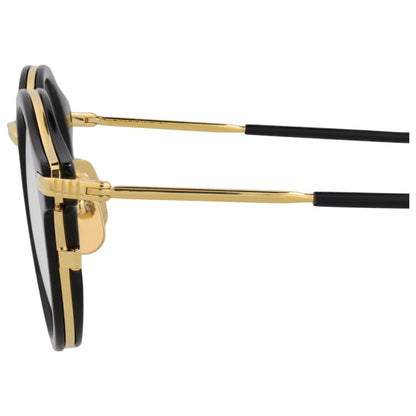 Thom Browne Novelty Unisex Sunglasses TB807-DNVYGLD-045 - Image #3